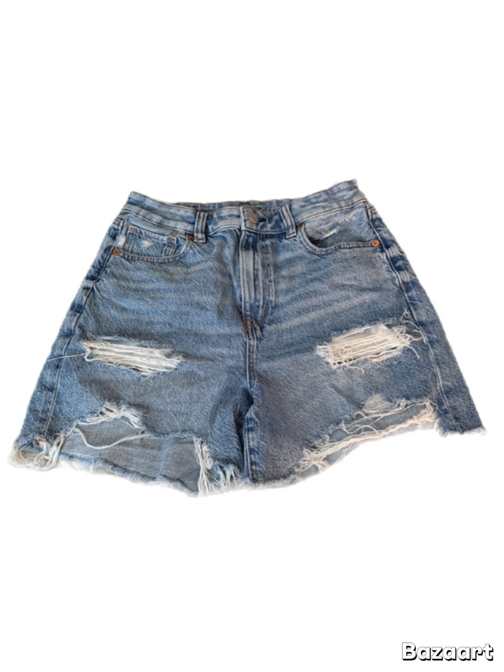 ✨ American Eagle Distressed Denim Shorts – Size 2 ✨